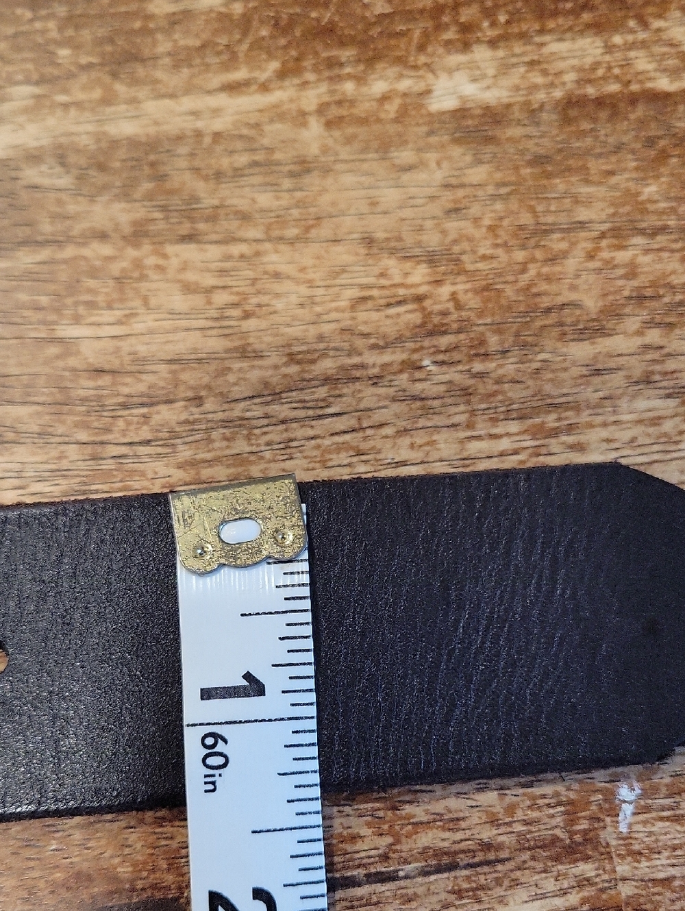 Vintage GAP Women's Cow Leather Belt Size XS Oval Silver Buckle Y2K Style - Picture 11 of 11